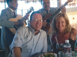 John and me. Mariachi serenade. Alamos, Sonora